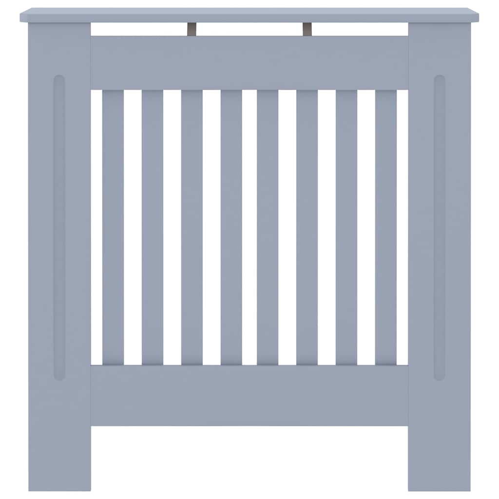Engineered Wood Radiator Cover Grey 78 cm