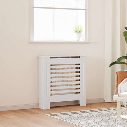 MDF Radiator Cover White 78 cm