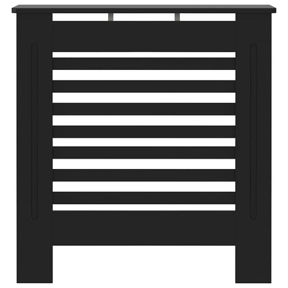 MDF Radiator Cover Black 78 cm