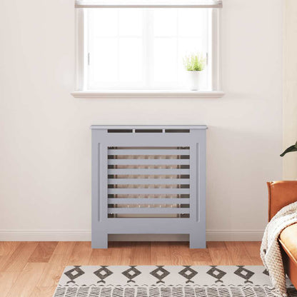 MDF Radiator Cover Grey 78 cm