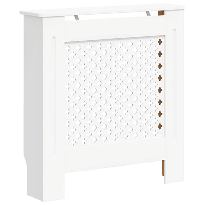 MDF Radiator Cover White 78 cm