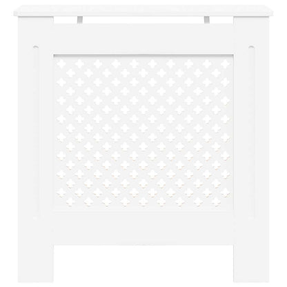 MDF Radiator Cover White 78 cm