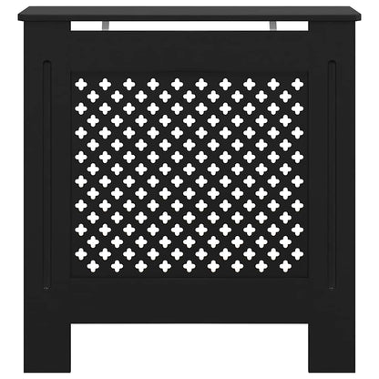 MDF Radiator Cover Black 78 cm