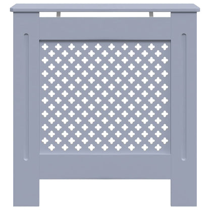 MDF Radiator Cover Grey 78 cm