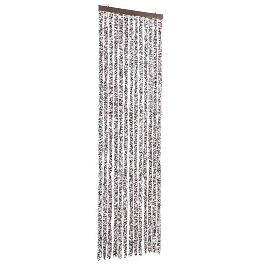 Insect Curtain Brown and Beige 56x200 cm Chenille