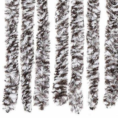 Insect Curtain Brown and Beige 56x200 cm Chenille