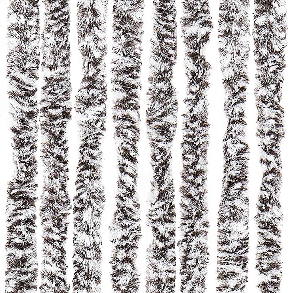 Insect Curtain Brown and Beige 56x200 cm Chenille