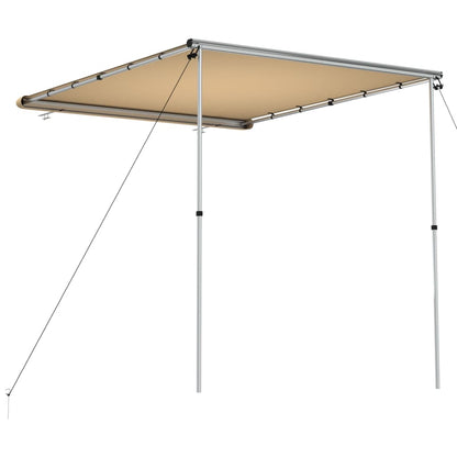 Camper & Caravan Awning 1.8x2.5x2.15 m Beige