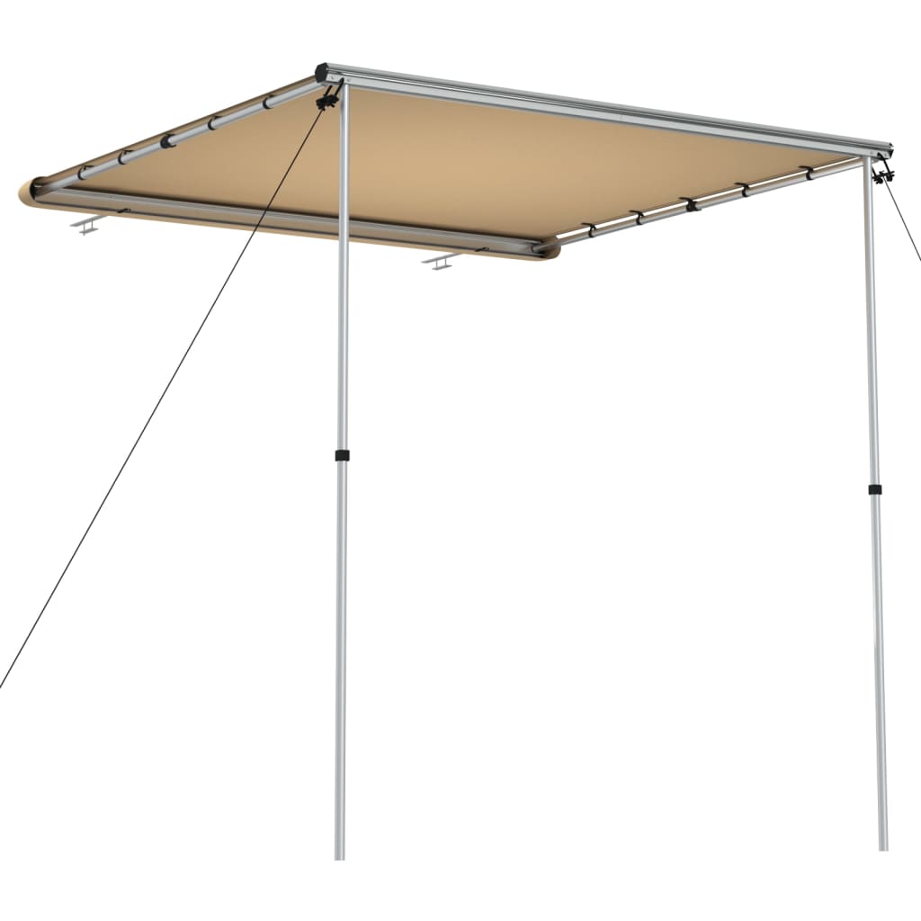 Camper & Caravan Awning 2.4x2x2.15 m Beige