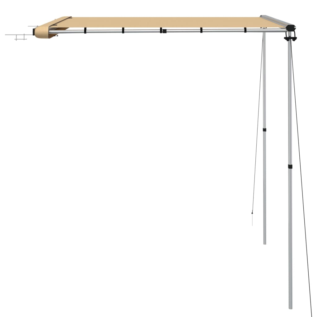 Camper & Caravan Awning 2.4x2x2.15 m Beige