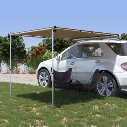 Camper & Caravan Awning 2.4x2.5x2.15 m Beige