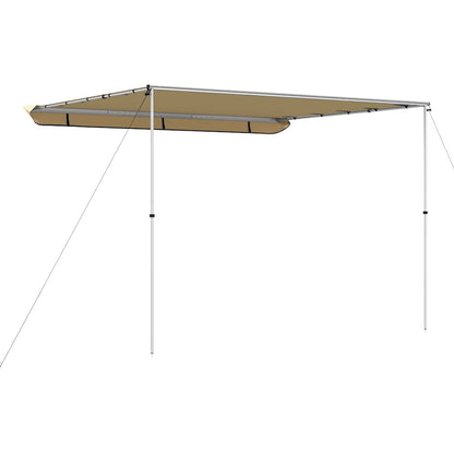 Camper & Caravan Awning 3.6x2x2.15 m Beige