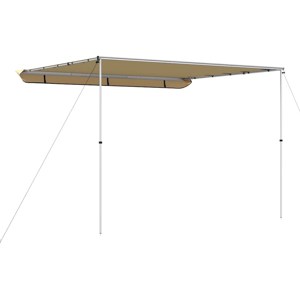 Camper & Caravan Awning 4x2x2.15 m Beige