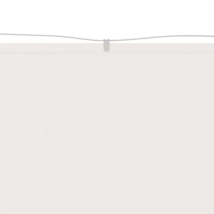 148154 vidaXL Vertical Awning White 60x800 cm Oxford Fabric