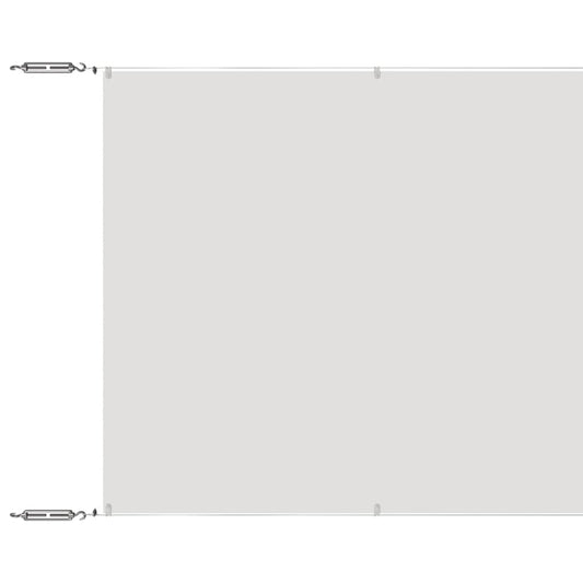 148167 vidaXL Vertical Awning White 140x600 cm Oxford Fabric