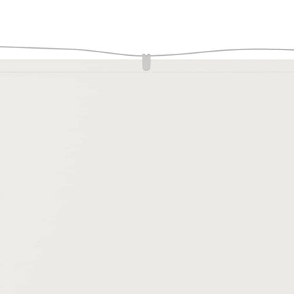 Vertical Awning White 140x800 cm Oxford Fabric
