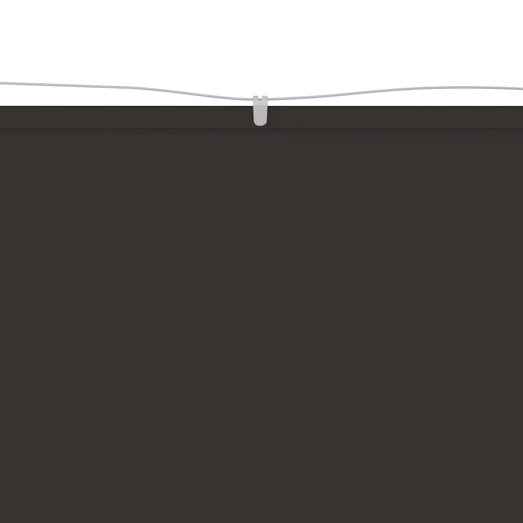 148212 vidaXL Vertical Awning Anthracite 100x1200 cm Oxford Fabric