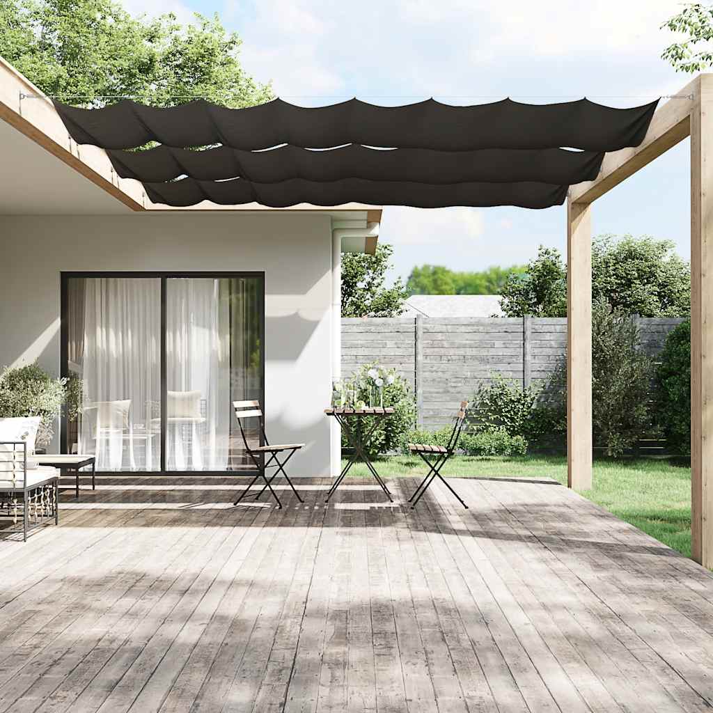 Vertical Awning Anthracite 140x600 cm Oxford Fabric