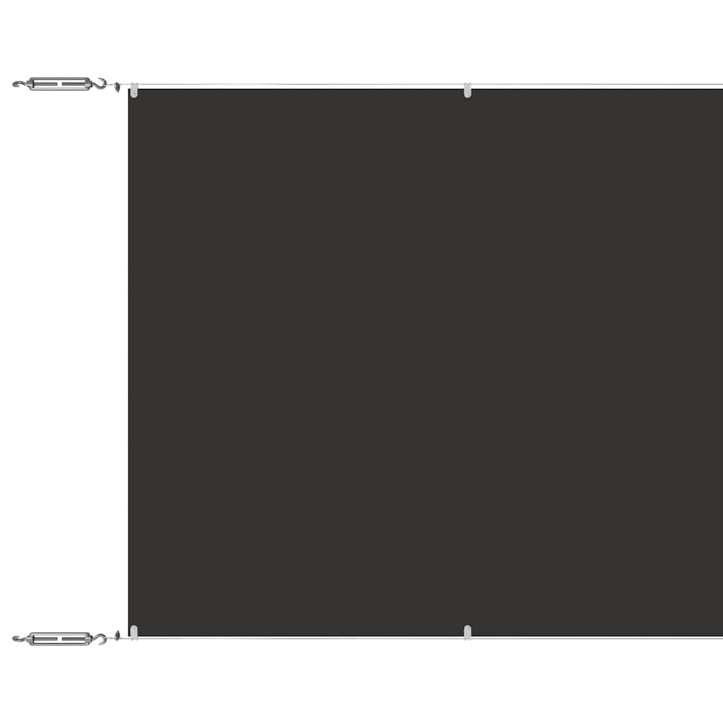 148225 vidaXL Vertical Awning Anthracite 180x1000 cm Oxford Fabric