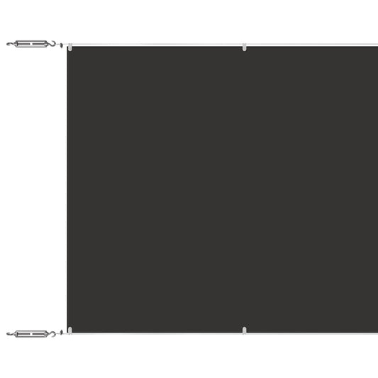 148225 vidaXL Vertical Awning Anthracite 180x1000 cm Oxford Fabric