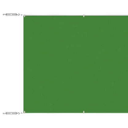 148300 vidaXL Vertical Awning Light Green 60x600 cm Oxford Fabric