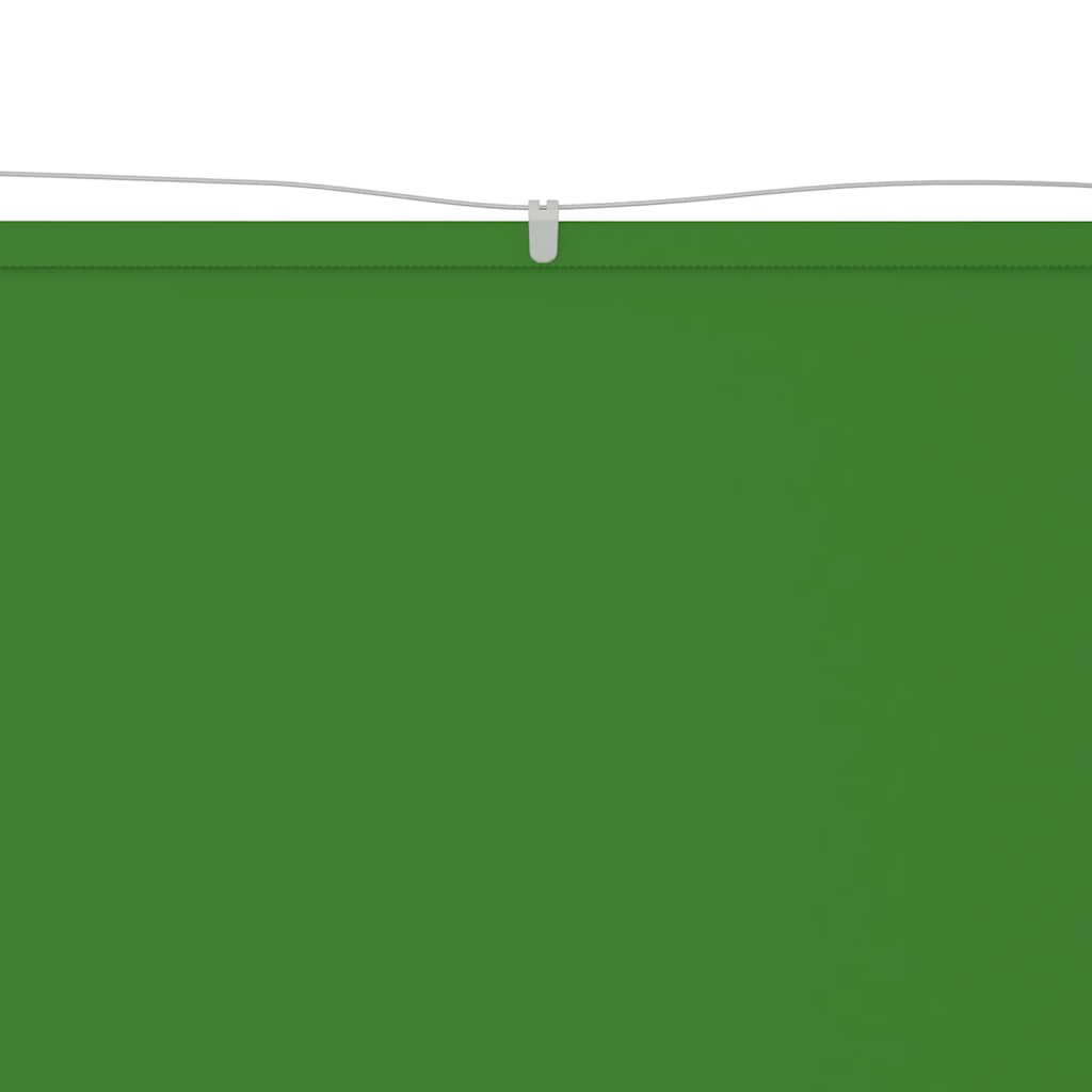148300 vidaXL Vertical Awning Light Green 60x600 cm Oxford Fabric
