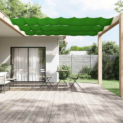 148300 vidaXL Vertical Awning Light Green 60x600 cm Oxford Fabric