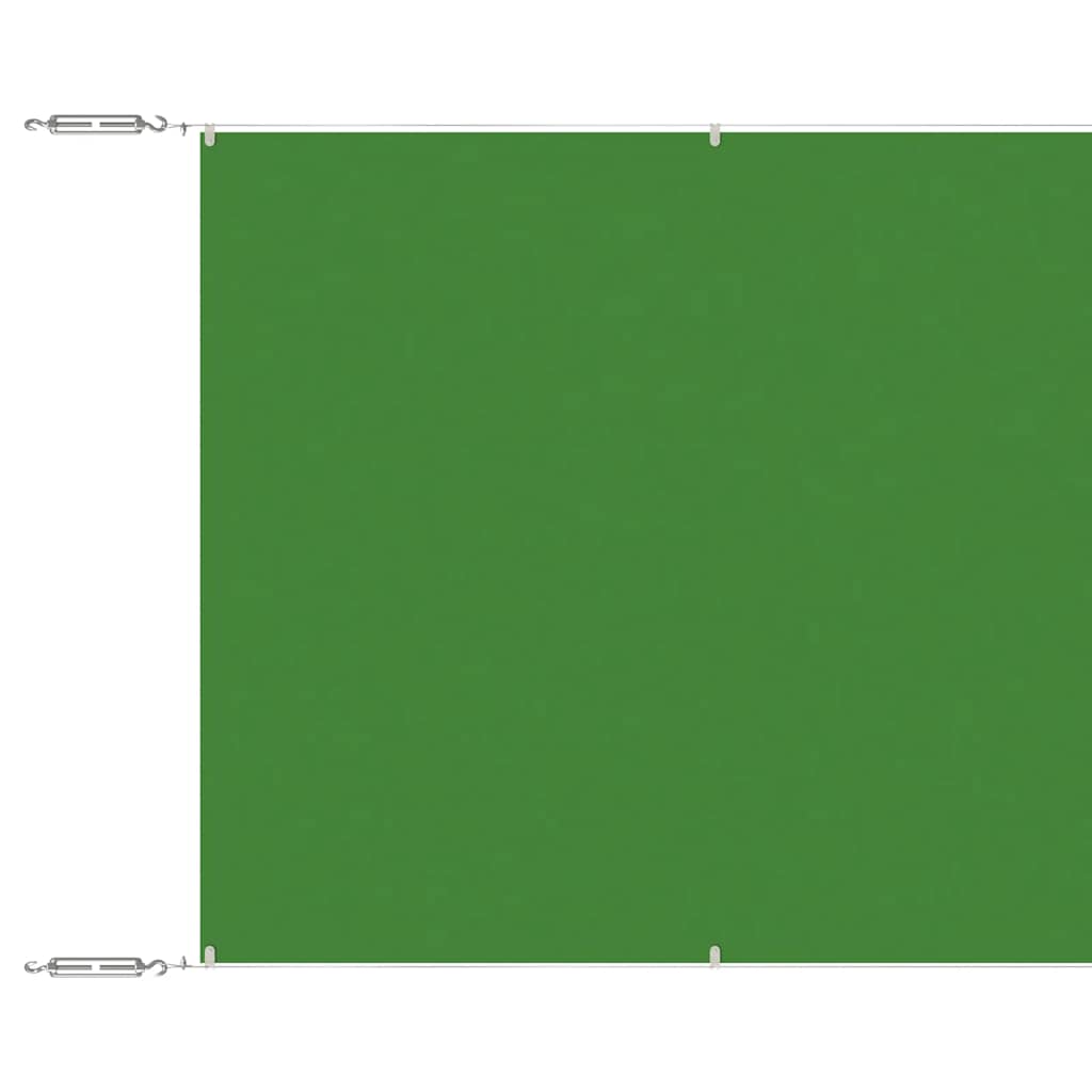 148302 vidaXL Vertical Awning Light Green 60x1000 cm Oxford Fabric