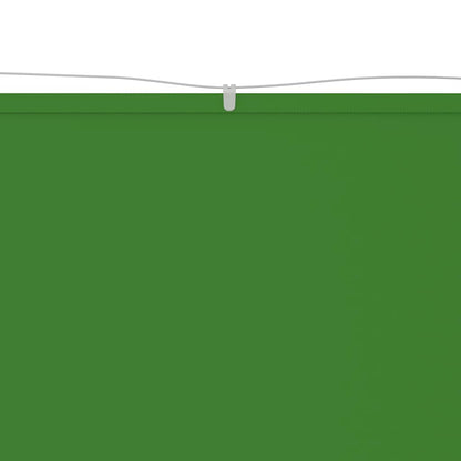 148302 vidaXL Vertical Awning Light Green 60x1000 cm Oxford Fabric