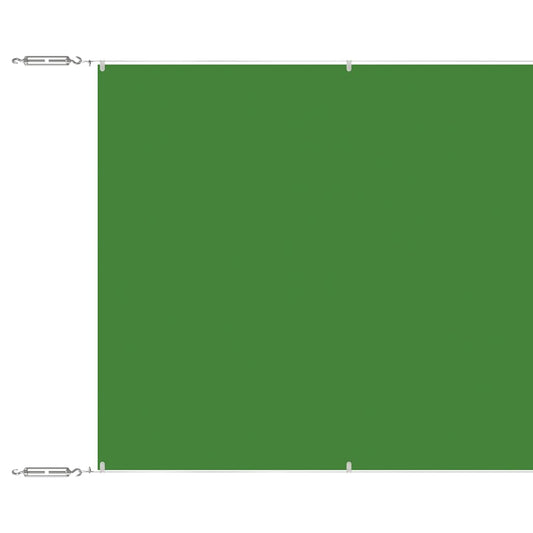 148309 vidaXL Vertical Awning Light Green 100x1000 cm Oxford Fabric