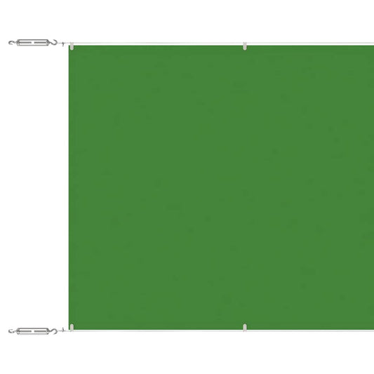148310 vidaXL Vertical Awning Light Green 100x1200 cm Oxford Fabric