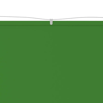 148310 vidaXL Vertical Awning Light Green 100x1200 cm Oxford Fabric