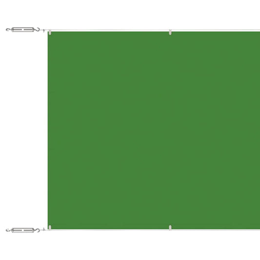 148315 vidaXL Vertical Awning Light Green 140x800 cm Oxford Fabric