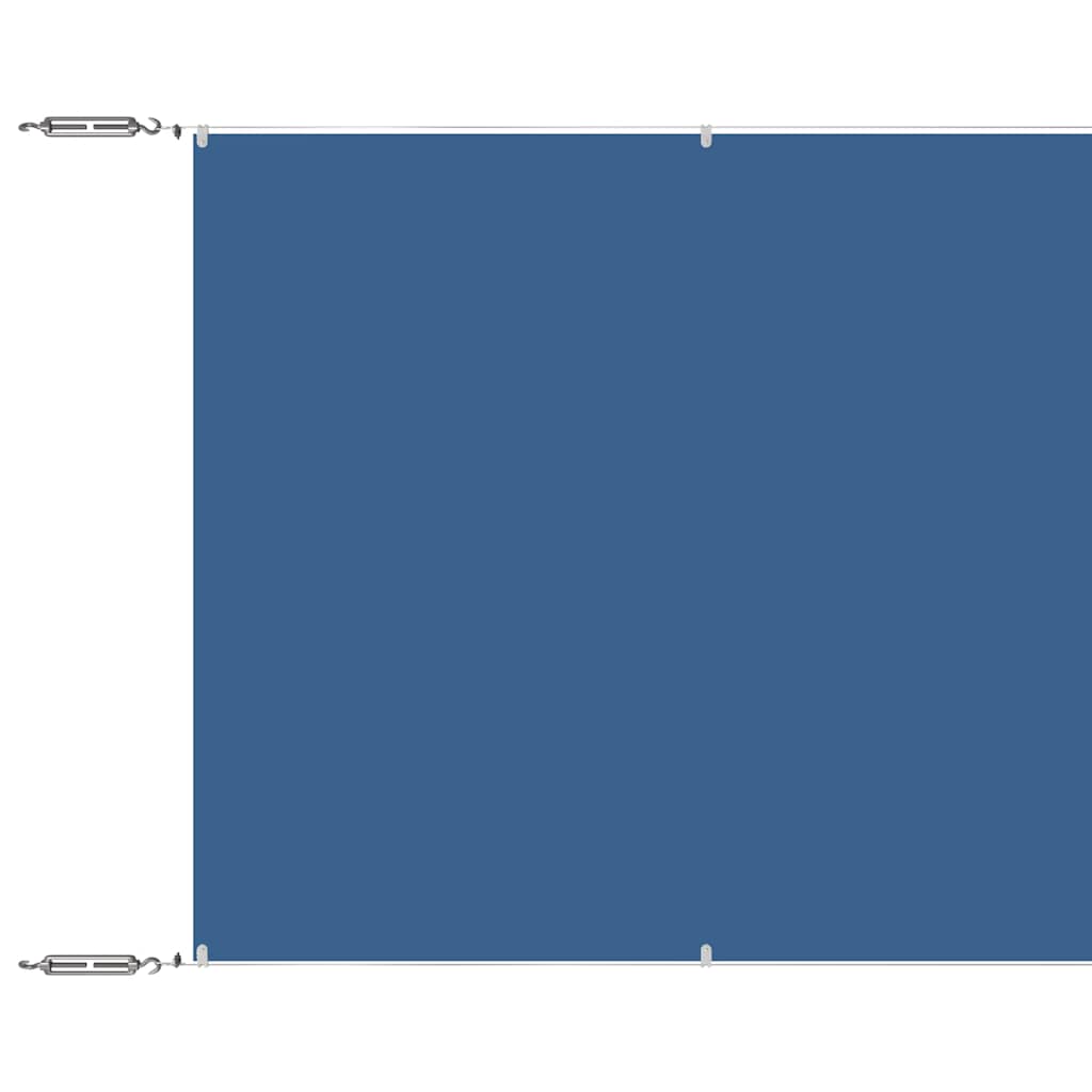 148448 vidaXL Vertical Awning Blue 60x800 cm Oxford Fabric