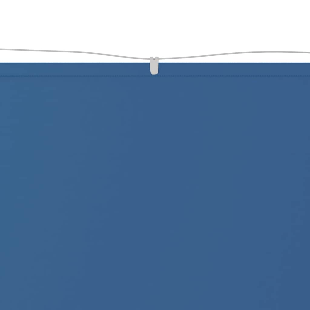 148449 vidaXL Vertical Awning Blue 60x1000 cm Oxford Fabric