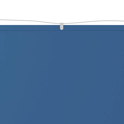 148449 vidaXL Vertical Awning Blue 60x1000 cm Oxford Fabric