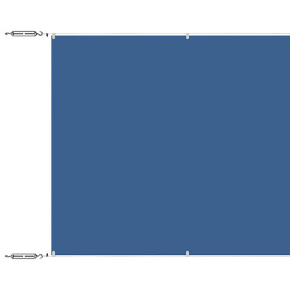 148454 vidaXL Vertical Awning Blue 100x600 cm Oxford Fabric