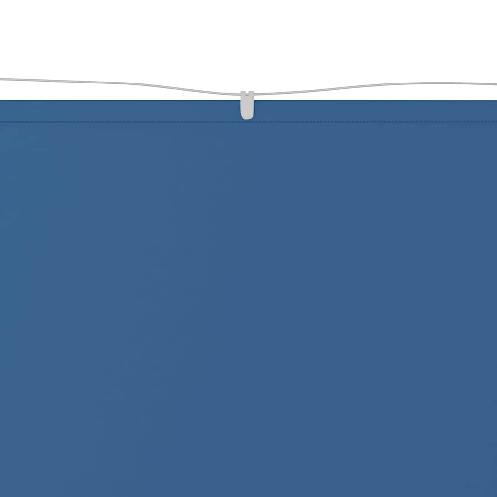 148454 vidaXL Vertical Awning Blue 100x600 cm Oxford Fabric