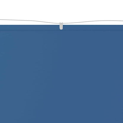148454 vidaXL Vertical Awning Blue 100x600 cm Oxford Fabric