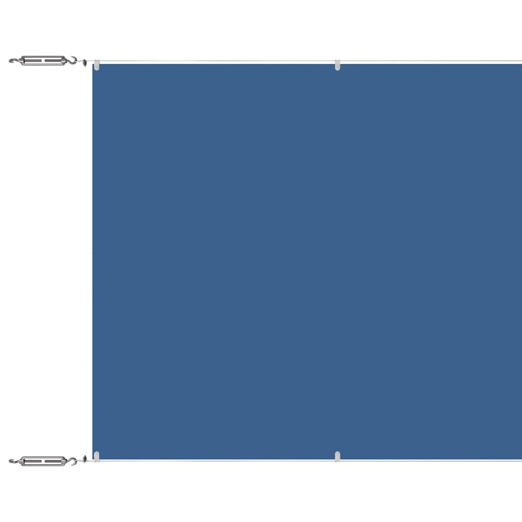 148457 vidaXL Vertical Awning Blue 100x1200 cm Oxford Fabric