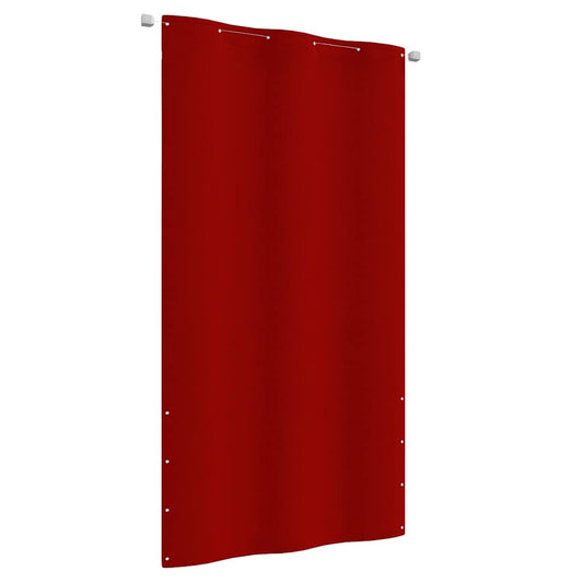 Balcony Screen | Red | Oxford fabric (100% polyester) | 120x240 cm