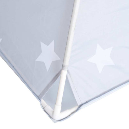 Children Teepee Tent with Bag Polyester Grey 115x115x160 cm