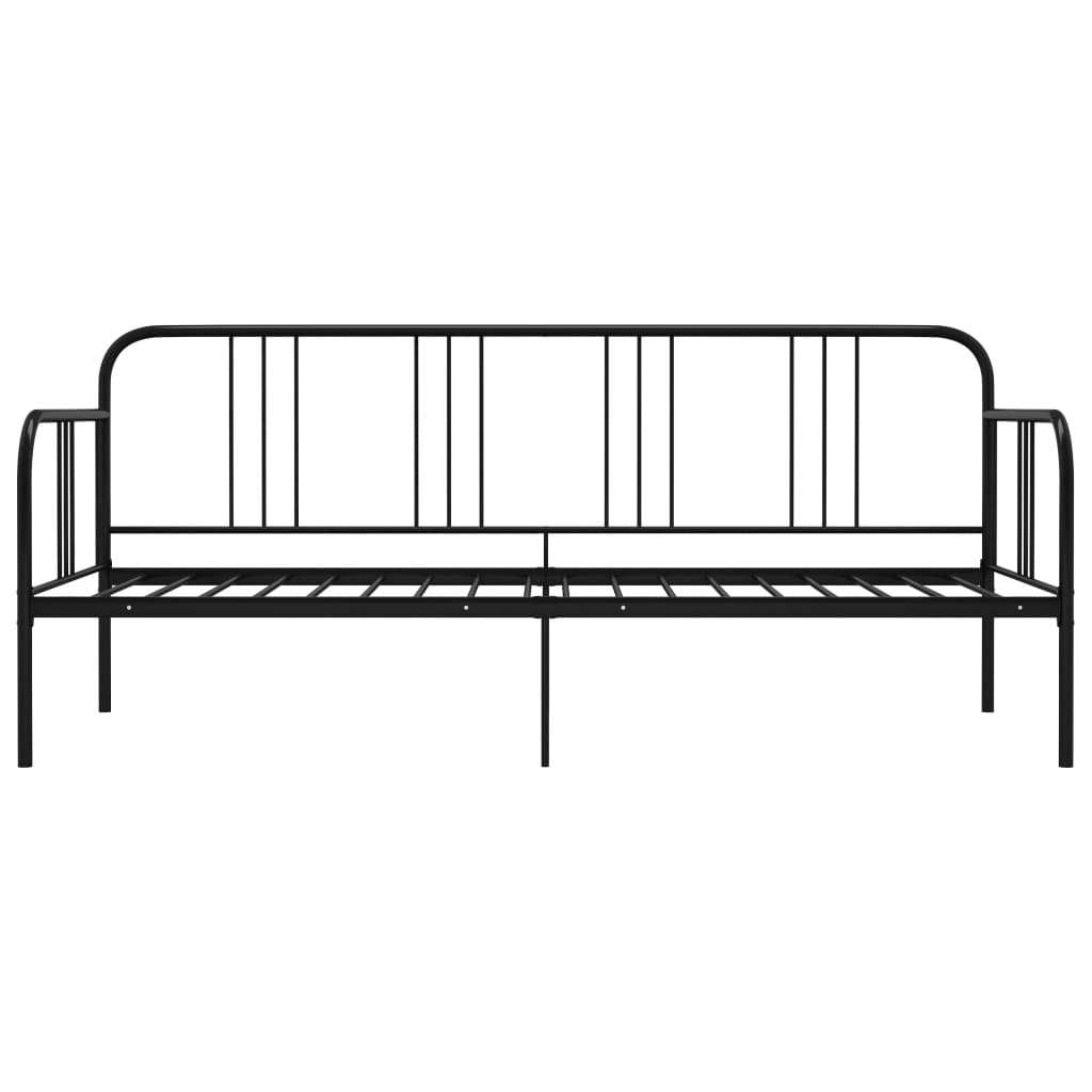 Sofa Bed Frame | Black | Powder-coated metal | Single