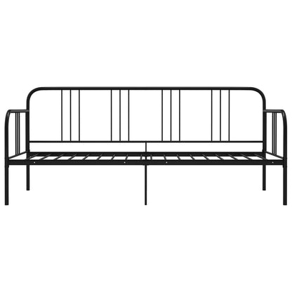 Sofa Bed Frame | Black | Powder-coated metal | Single