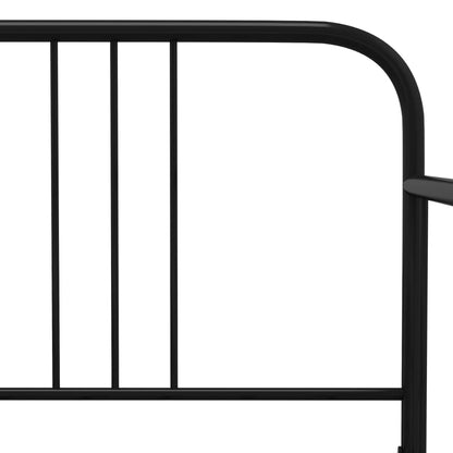 Sofa Bed Frame | Black | Powder-coated metal | Single