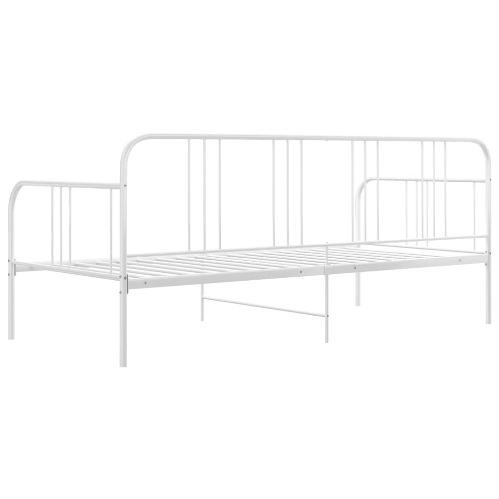 Sofa Bed Frame | White | Metal | Single