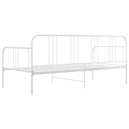 Sofa Bed Frame | White | Metal | Single