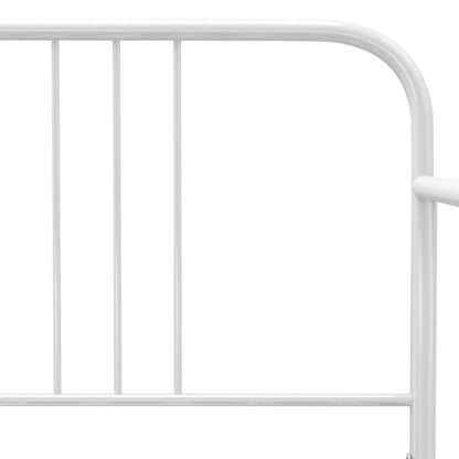 Sofa Bed Frame | White | Metal | Single