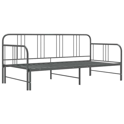 Sofa Bed Frame | Grey | Powder-coated metal | 90x200cm