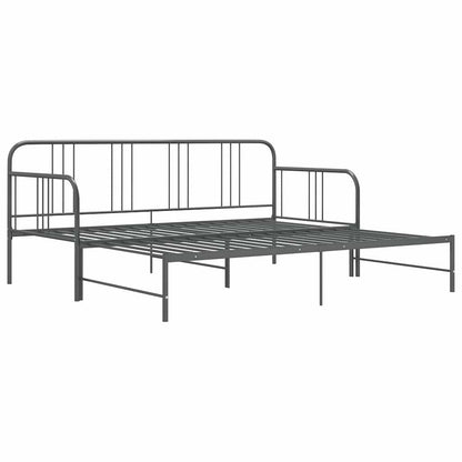 Sofa Bed Frame | Grey | Powder-coated metal | 90x200cm